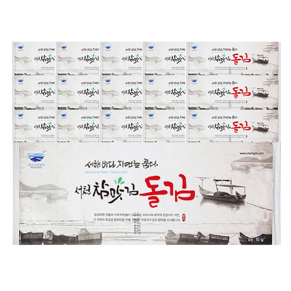[서천특산품] 돌김(반장)7gx15봉
