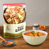 [요리다움] 국내산 돼지고기 김치찌개 460g(1~2인분)x3팩