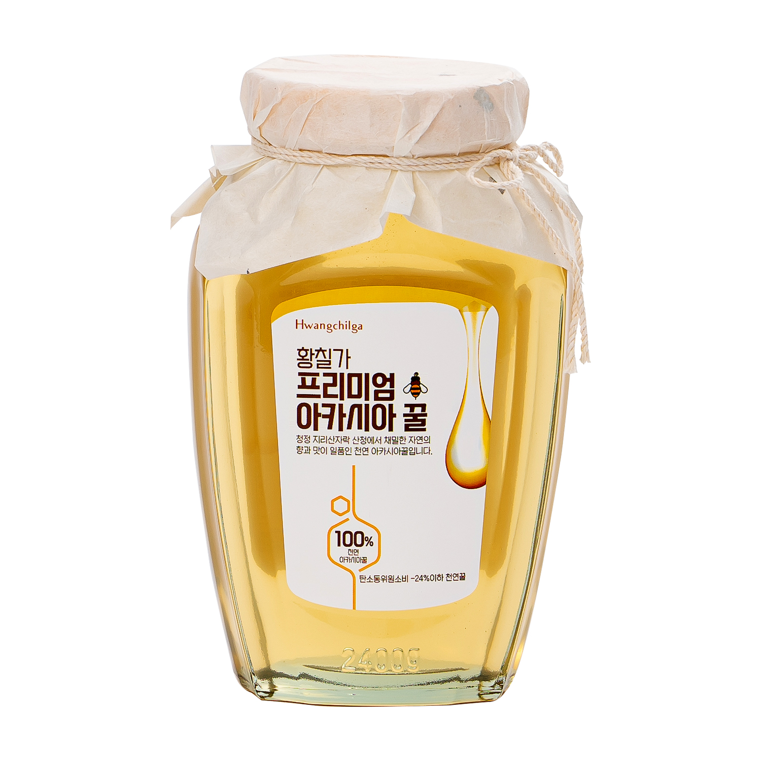 [설특선][2.4kg]황칠가 프리미엄 아카시아 꿀