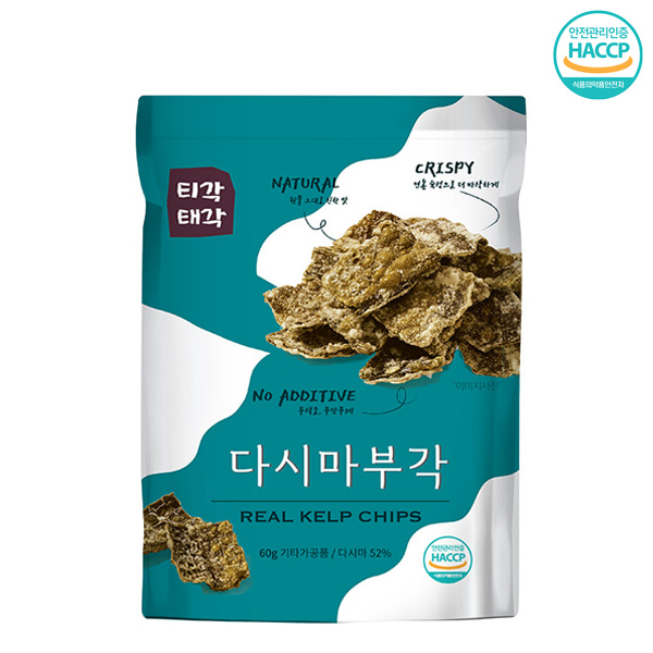 [맛다움] 속초명물 바삭바삭 다시마 부각 60gx3개