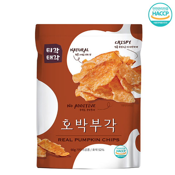[맛다움] 속초명물 바삭바삭 호박 부각 60gx3개